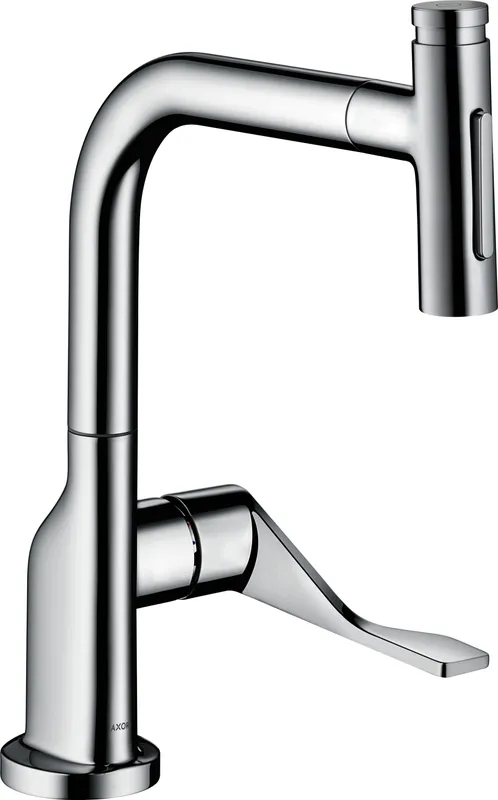 Hansgrohe Spültischmischer 230 Select 2jet Axor Citterio Ausziehbrause sBox chrom