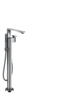 Hansgrohe Wannenmischer Axor Edge Fertigset zur Bodenmontage chrom