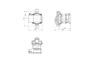 OVENTROP-Ersatzpumpe Speicherkreis für Regumaq X-25/X-45 – Bild 2