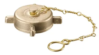 OVENTROP-Verschlusskappe 2 1/2", mit Kette – Bild 2