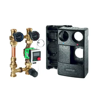OVENTROP-Station "Regumat FR-180" DN25, mit Grundfos-Pumpe Alpha 2.1 N