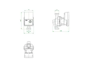OVENTROP-Ersatzpumpe Zirkulation für Regumaq X-25/X-45 – Bild 2