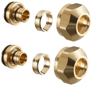 OVENTROP-Klemmringver. "Cofit S" 2-fach f. "Copex PE-Xc", 20x2mm x G 1 ÜM, roh – Bild 2