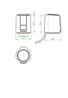 OVENTROP-Wohnungsstation "Regudis W-HTF" HT",m. Zirk,m. Mischer,17 l/min,WT nick – Bild 2