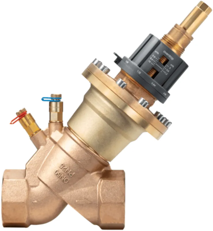 OVENTROP-Regulierventil "Cocon QTR" DN50, PN25, Rp 2 IG