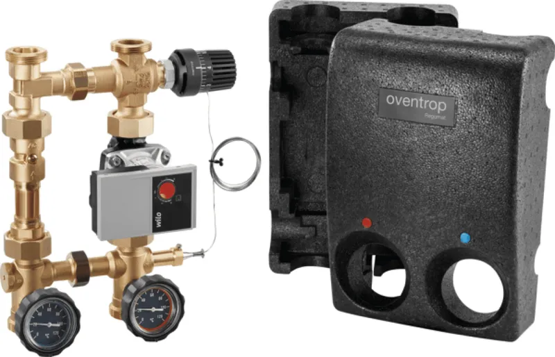 OVENTROP-Station "Regumat RTA-130 VL" DN25, mit Wilo PARA 25/6 SC