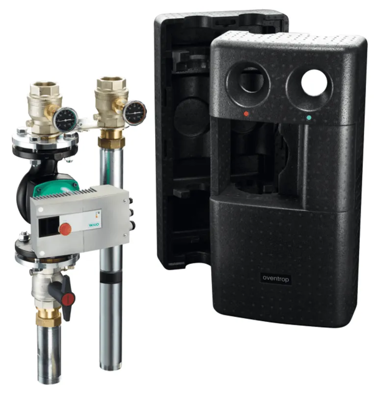 OVENTROP-Station "Regumat S-280" DN50, mit Wilo-Pumpe Stratos 50/1-12