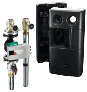 OVENTROP-Station "Regumat S-280" DN50, mit Wilo-Pumpe Stratos 50/1-12