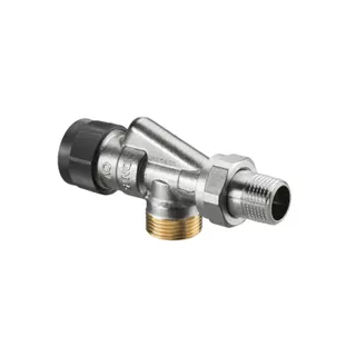 OVENTROP-Thermostatventil "A" DN15, G 3/4" AG x R 1/2" AG,Vorl.-Axial