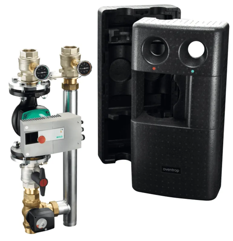 OVENTROP-Station "Regumat M3-280" DN50, mit Grundfos Pumpe MAGNA 3 50-120F