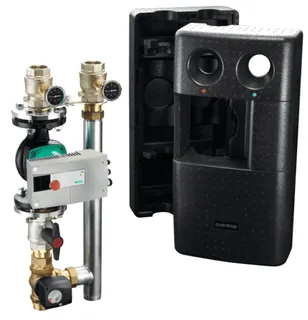 OVENTROP-Station "Regumat M3-280" DN50, mit Grundfos Pumpe MAGNA 3 50-120F