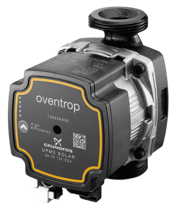 OVENTROP-Grundfos UPM3 Solar 25-75 PWM, 130 mm