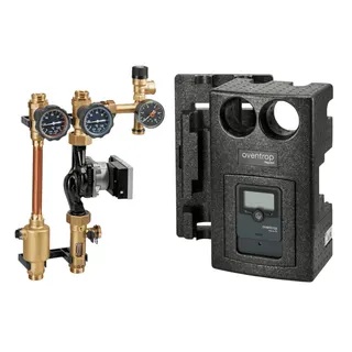 OVENTROP-Station "Regusol ELH-180" DN25,Wilo-Yonos Para,mit Regtronic,6 bar
