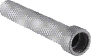 Geberit Ablaufanschlussverlängerung mit Verschraubung 40mm L=25cm 152.164.11.1
