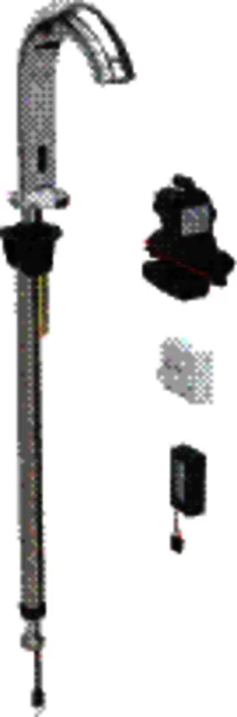 Geberit Waschtischarmatur Piave, Standmontage mit UP-Funktionseinh. Batt. mit Mischer