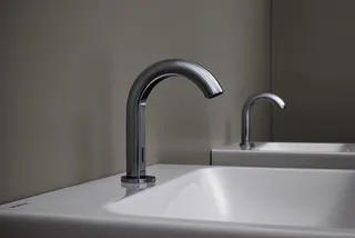 Geberit Waschtischarmatur Piave, Standmontage mit AP-Funktionseinh. Netz o. Mischer – Bild 4
