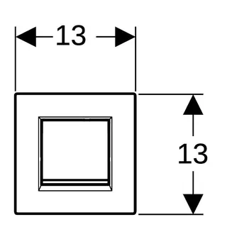 Geberit BetPl. Typ 30 zu UR-Strg. mit pneumatischer Sp-Ausl. weiß/glanzchrom – Bild 4