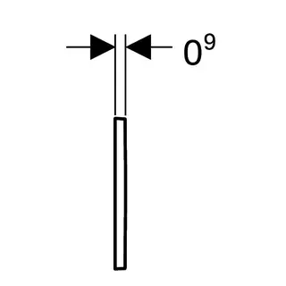Geberit BetPl. Typ 30 zu UR-Strg. mit pneumatischer Sp-Ausl. weiß/glanzchrom – Bild 5