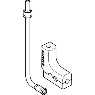 Geberit Mapress Metallrohranschlussbogen 90Gr mit Anschlussverschr. Rg/Cu d15-15-L30 – Bild 3
