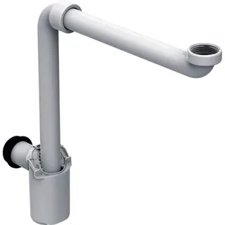 Geberit Tauchrohrgeruchsverschluss für WB G1 1/4 d40 Raumsparmodell Abgang horiz. – Bild 2