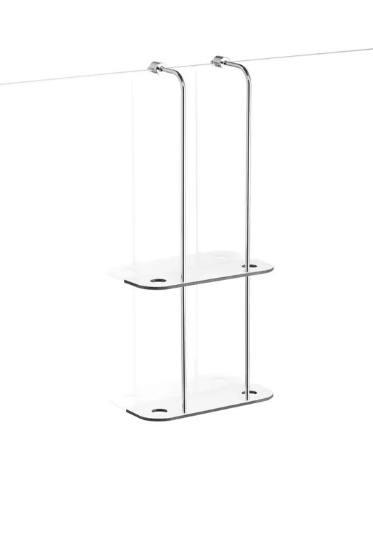 Giese Bodyguard Regal 2-teilig mit Halter für Rasierer