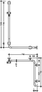 HEWI DUHA m.Br.H.St.,AM1:1250, W1/2:762, Br.H. in 98, Kst., chromoptisch besch. – Bild 5