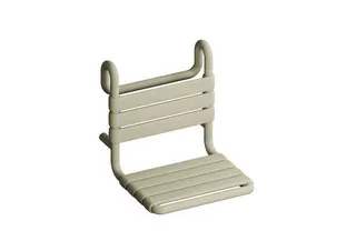 HEWI Einhängesitz Ser 801, matt, B:450 mm, H:472 mm, T:500 mm reinweiß – Bild 2