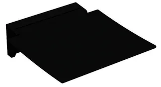 HEWI Klappsitz 350, B:350, T:373, Sitzf. u. Konsole anthrazit anthrazitgr – Bild 2
