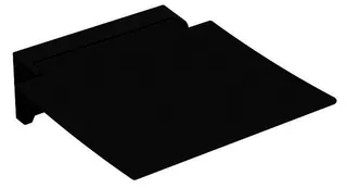 HEWI Klappsitz 350, B:350, T:373, Sitzf. u. Konsole anthrazit anthrazitgr – Bild 3