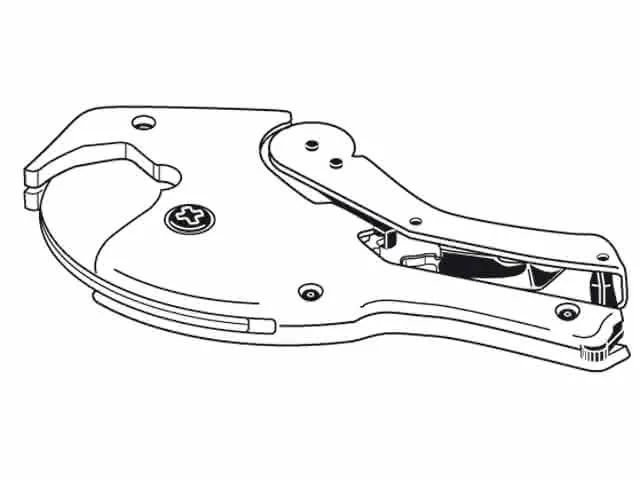 aquatherm Rohrschere für Kunststoff-Rohre bis 25mm