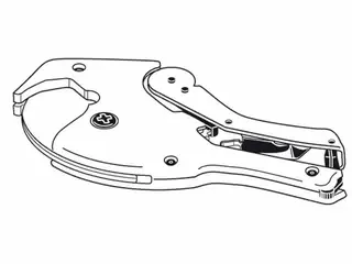 aquatherm Rohrschere für Kunststoff-Rohre 16-40mm