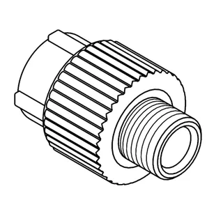 aquatherm green Ü-Stck 20mm x 1/2" AG rund E