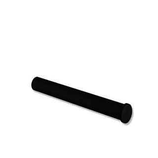 HEWI Reservepapierhalter Sys 162, f. 1 WC-Rolle schw tiefmatt – Bild 2
