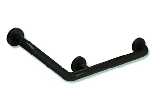 HEWI Winkelgriff Ser 801,d:33,Alu.-Kern, 135 Gr Bogen umbra