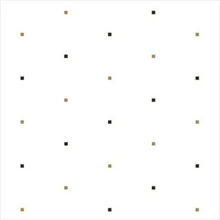 HEWI Duschvorhang squares umber/sand, Trevira CS, B:2500mm H:2000mm – Bild 2