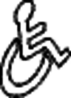 HEWI Symbol Barrierefrei, Edelstahl matt schliff, selbstkl. – Bild 3