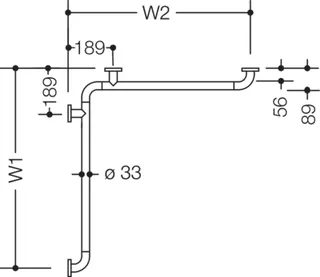 HEWI Dusch-Wannenhdl. Ser 801 d:33, W1-W2 variabel reinweiß – Bild 5