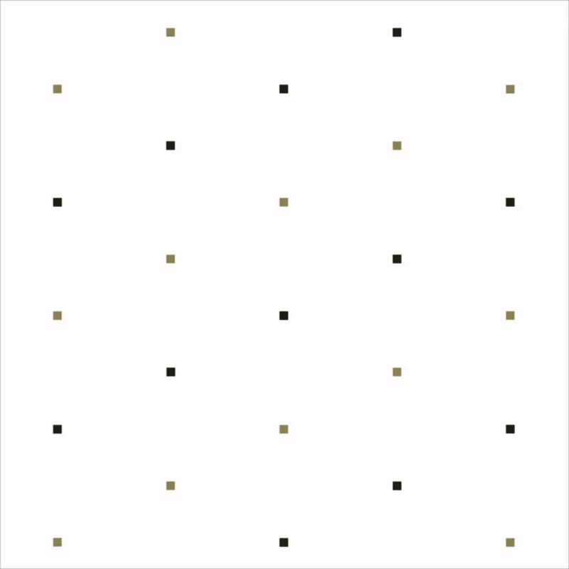 HEWI Duschvorhang squares umber/sand, Trevira CS, B:2500mm H:2000mm