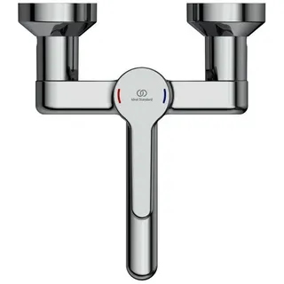 IS Wand-WT-Armatur Ceraplus 5l/min. Ausld.150mm absp.S-Anschlüsse Chrom