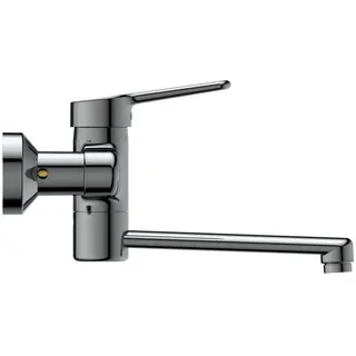 IS Wand-WT-Armatur Ceraplus 5l/min. Ausld.200mm absp.S-Anschlüsse Chrom