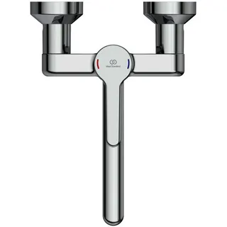 Ideal Standard Wand-Waschtisch-Armatur Ceraplus 5l/min. Ausld.200mm absp.S-Anschlüsse Chrom – Bild 2