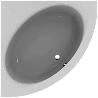 Ideal Standard Eck-Badewanne Connect Air, 1400x1400x465mm, Weiß – Bild 2