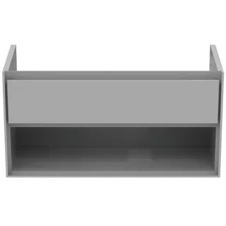 Ideal Standard MWT-Unterschrank Connect Air,1 Ausz., 1000x440x517mm, Weiß gl.u.matt – Bild 2