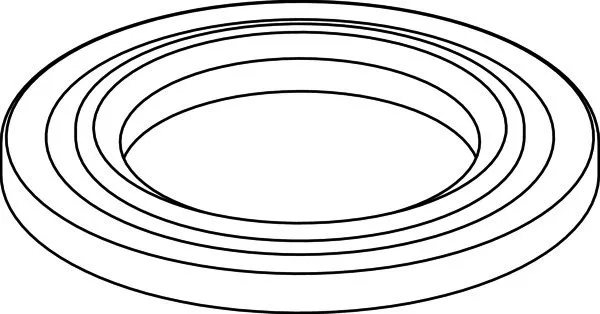 Ideal Standard DekorRosette Küche-Combi, Chrom