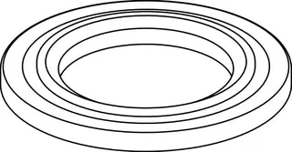 Ideal Standard DekorRosette Küche-Combi, Chrom