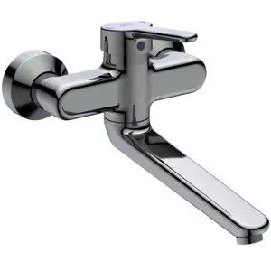 Ideal Standard Wand-Waschtisch-Armatur Ceraplus 5l/min. Ausld. 200mm Chrom – Bild 3