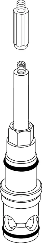 Ideal Standard Umschaltung für 3-Loch Wanne Glance