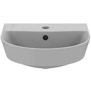 Ideal Standard Handwaschbecken Connect Air Arc, 1 Hahnloch mit Überlauf, 400x350x150mm, Weiß – Bild 2