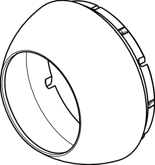 IS Abdeckkappe Active, mit O-Ring, Chrom