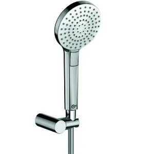 Ideal Standard Handbrause-Set Idealrain Evo, 3-Funktionshandbrause d:110mm, Chrom